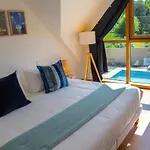 Сasa de vacaciones Luxe Et Sérénité : Jacuzzi, Sauna, Piscine Chauffée, Home-cinéma Et Près Du Mans - Fr-1-410-396