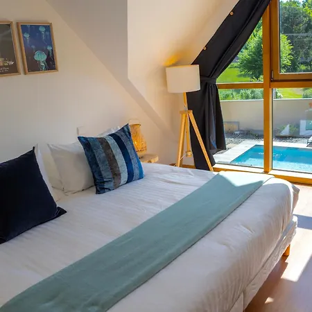 Сasa de vacaciones Luxe Et Sérénité : Jacuzzi, Sauna, Piscine Chauffée, Home-cinéma Et Près Du Mans - Fr-1-410-396