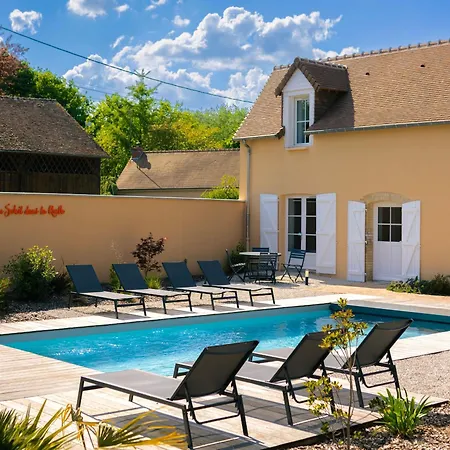 Сasa de vacaciones Luxe Et Sérénité : Jacuzzi, Sauna, Piscine Chauffée, Home-cinéma Et Près Du Mans - Fr-1-410-396 Yvré-lʼÉvêque