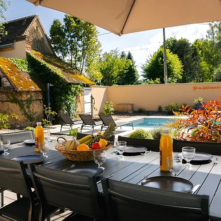 Сasa de vacaciones Luxe Et Sérénité : Jacuzzi, Sauna, Piscine Chauffée, Home-cinéma Et Près Du Mans - Fr-1-410-396 Yvré-lʼÉvêque